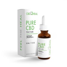 Pure CBD Oil Tincture (CBD2HEAL) (Dosages: 5000mg)