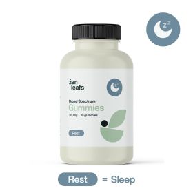 Broad Spectrum CBD Gummies for Sleep (Benefit: Rest, Dosages: 300mg)